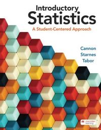 Produktbild: Cannon, A: Introductory Statistics: Student-Centered