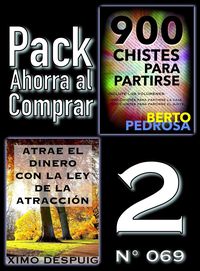 Produktbild: Pack Ahorra al Comprar 2 (N&ordm; 069): Atrae el dinero con la ley de la atracci&oacute;n & 900 Chistes para partirse