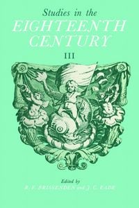 Produktbild: Studies in the Eighteenth Century III