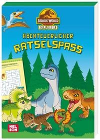 Produktbild: Jurassic World Explorers: Abenteuerlicher R&auml;tselspa&szlig;