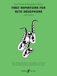 Produktbild: Harris, P: First Repertoire for Alto Saxophone with Piano