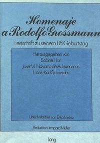 Produktbild: Homenaje a Rodolfo Grossmann