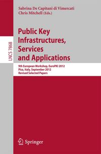 Produktbild: Public Key Infrastructures, Services and Applications