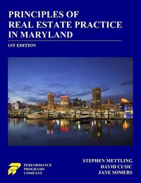 Produktbild: Principles of Real Estate Practice in Maryland: 1st Edition