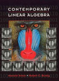 Produktbild: Contemporary Linear Algebra