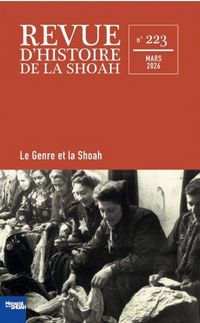 Produktbild: Revue d histoire de la shoah no223