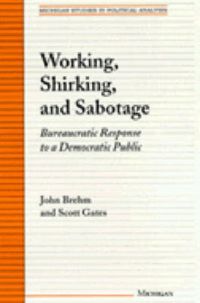 Produktbild: Brehm, J: Working, Shirking and Sabotage