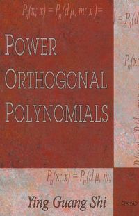 Produktbild: Power Orthogonal Polynomials