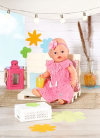Zapf Creation - Baby Born - Trend Blumenkleid, 43cm