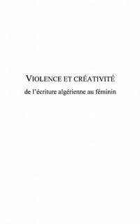Produktbild: Violence et creativite de l'ecriture alg