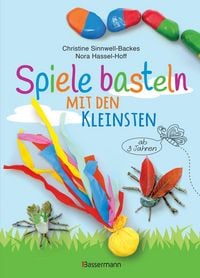 Produktbild: Spiele basteln mit den Kleinsten. 25 einfache Bastelprojekte mit Haushaltsmaterialien f&uuml;r Kinder ab 3 Jahren