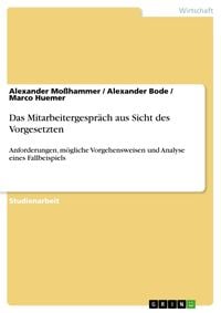 Produktbild: Das Mitarbeitergespr&auml;ch aus Sicht des Vorgesetzten