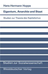 Produktbild: Eigentum, Anarchie und Staat