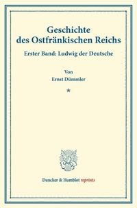 Produktbild: Geschichte des Ostfr&auml;nkischen Reichs.