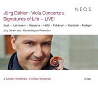 Produktbild: J&uuml;rg D&auml;hler &uacute; Viola Concertos - Signatures of Life