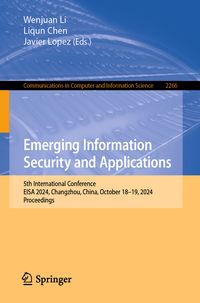 Produktbild: Emerging Information Security and Applications