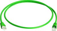 Produktbild: Teleg&auml;rtner 100008029 RJ45 Patchkabel CAT 6a S/FTP 0.25 m Gr&uuml;n Flammwidrig, Halogenfrei, UL-zertifiziert 1 St.