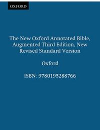Produktbild: New Oxford Annotated Bible-NRSV-Augmented
