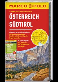 Bild vom Artikel MARCO POLO Regionalkarte Österreich, Südtirol 1:200.000 vom Autor 