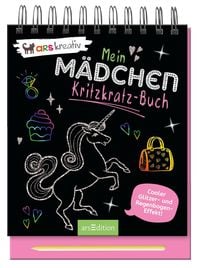 Produktbild: Mein M&auml;dchen-Kritzkratz-Buch