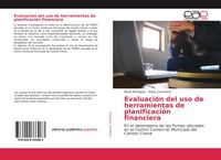 Produktbild: Evaluaci&oacute;n del uso de herramientas de planificaci&oacute;n financiera
