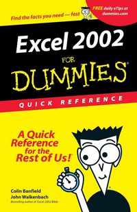 Produktbild: Excel 2002 For Dummies Quick R