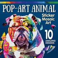 Produktbild: Pop-Art Animal Sticker Mosaic Art