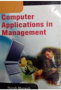 Produktbild: Computer Applications In Management