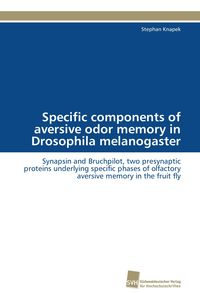 Produktbild: Specific components of aversive odor memory in Drosophila melanogaster