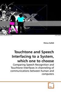 Produktbild: Kafidi, P: Touchtone and Speech Interfacing to a System, whi
