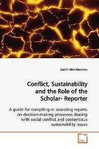 Produktbild: Morrison, J: Conflict, Sustainability and the Role of the Sc