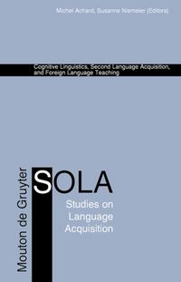 Produktbild: Cognitive Linguistics, Second Language Acquisition, and Foreign Language Teaching