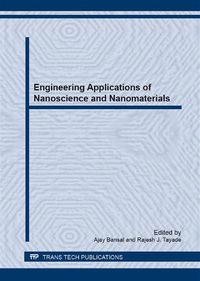 Produktbild: Engineering Applications of Nanoscience and Nanomaterials