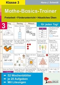 Produktbild: Mathe-Basics-Trainer 3. Schuljahr