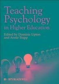 Produktbild: Teaching Psychology in Higher Education