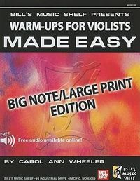 Produktbild: Warm-Ups for the Violists Made Easy: Big Note