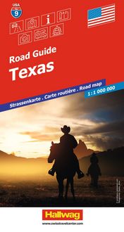 Produktbild: Hallwag Strassenkarte USA, Texas 1:1 Mio.