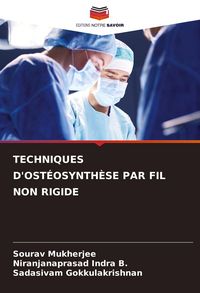 Produktbild: Techniques D'ost&eacute;osynth&egrave;se Par Fil Non Rigide