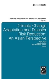 Produktbild: Climate Change Adaptation and Disaster Risk Reduction