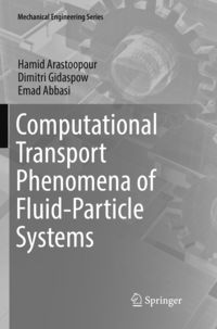 Produktbild: Computational Transport Phenomena of Fluid-Particle Systems