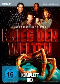 Produktbild: Krieg der Welten (War of the Worlds) - Komplettbox / Die komplette 43-teilige Science-Fiction-Serie nach dem Klassiker von H. G. Wells (Pidax Serien-Klassiker) [8 DVDs]