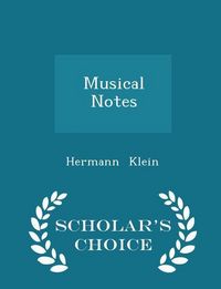 Produktbild: Musical Notes - Scholar's Choice Edition