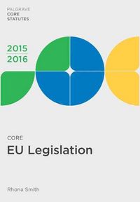Produktbild: Smith, R: Core EU Legislation 2015-16