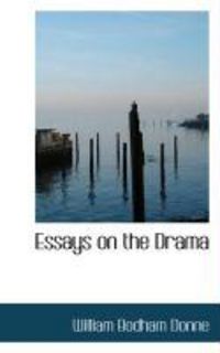 Produktbild: Essays on the Drama