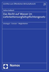 Produktbild: Das Recht auf Wasser im Lieferkettensorgfaltspflichtengesetz