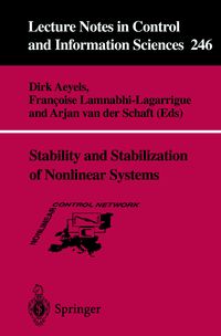 Produktbild: Stability and Stabilization of Nonlinear Systems