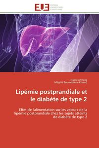 Produktbild: Lip&eacute;mie postprandiale et le diab&egrave;te de type 2