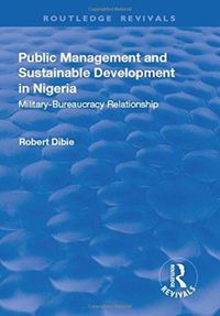 Produktbild: Dibie, R: Public Management and Sustainable Development in N