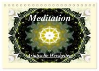 Produktbild: Meditation - Asiatische Weisheiten (Tischkalender 2026 DIN A5 quer), CALVENDO Monatskalender