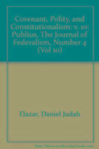 Produktbild: Covenant, Polity, and Constitutionalism